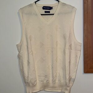 Polo golf sweater vest